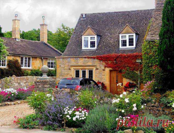 Деревня Бродвей(Broadway),Англия