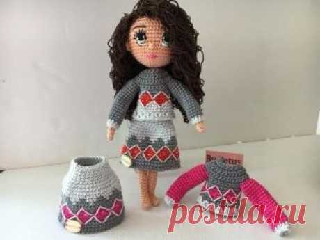 Como tejer sueter de mini Carolina amigurumis by Petus TERCERA PARTE