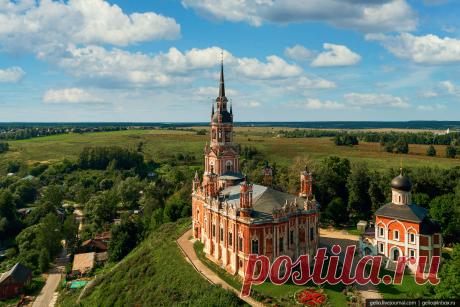 Подмосковье с высоты — сердце России