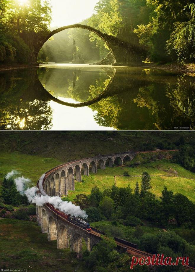 15 УДИВИТЕЛЬНЫХ МОСТОВ, В КОТОРЫХ ЗАСТЫЛИ ПРИРОДА И ВРЕМЯ - КРАСИВЫЕ КАРТИНКИ. ВИДЕО. МИР, В КОТОРОМ МЫ ЖИВЕМ! - Группы Мой Мир