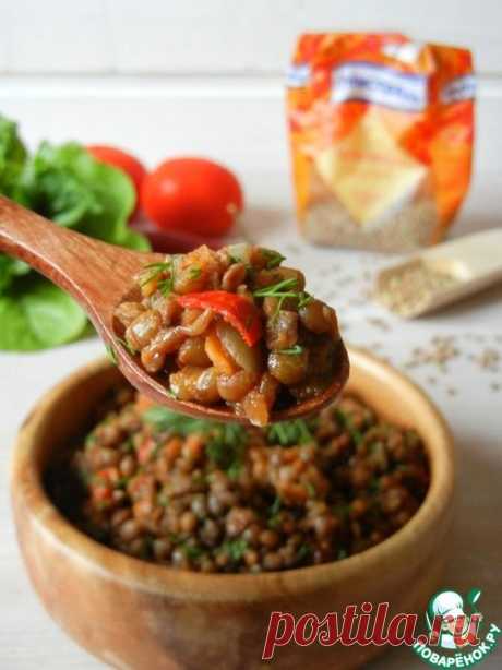 Рагу с чечевицей и овощами - кулинарный рецепт