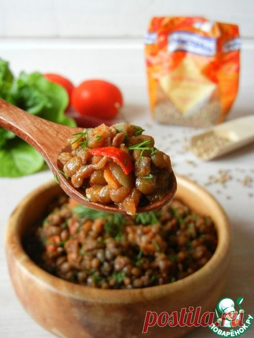 Рагу с чечевицей и овощами - кулинарный рецепт