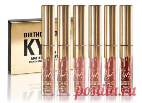 ПОМАДА KYLIE BIRTHDAY EDITION - ВЫБОР МОДНИЦ В 2016-М ГОДУ!