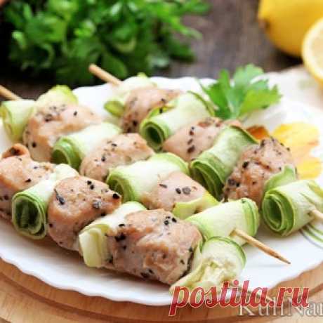 КУРИНЫЙ ШАШЛЫК В ДУХОВКЕ
