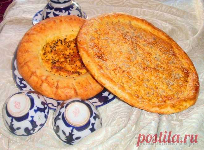 Домашние вкусные узбекские лепешки без дрожжей!!