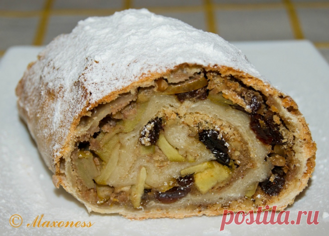 Проверенные рецепты: Струдель с яблоками