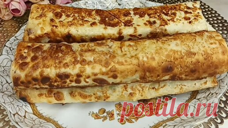Tashbibi Gotovit | Завтрак из лаваша с яйцо и зеленью который тает во рту!Быстро и вкусно.