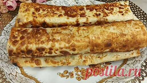 Tashbibi Gotovit | Завтрак из лаваша с яйцо и зеленью который тает во рту!Быстро и вкусно.