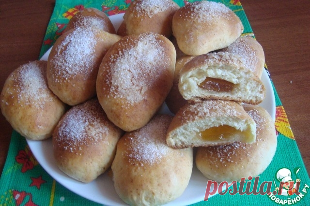 Творожные булочки с начинкой