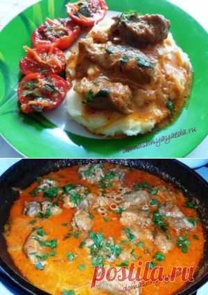 Вкуснейшая поджарка из свинины
