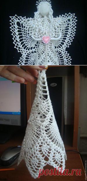 Ажурный ангел. - Ярмарка Мастеров - ручная работа, handmade