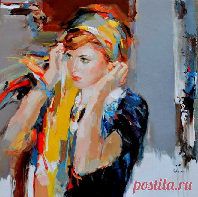 ЖЕНЩИНЫ В ЖИВОПИСИ РУМЫНСКОГО ХУДОЖНИКА ЙОЗЕФА КОТЭ