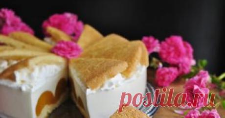 Tорта йогурт с праскови / Yogurt and ricotta peach cake