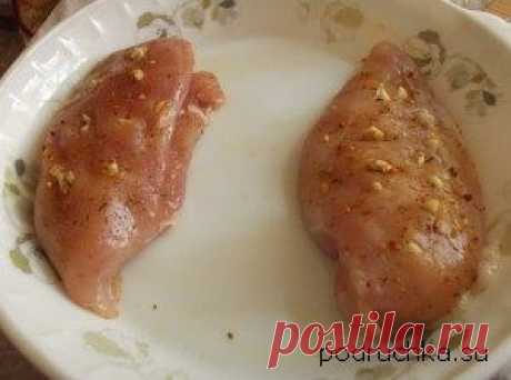 Вкусная куриная грудка. Просто. | любимые блюда