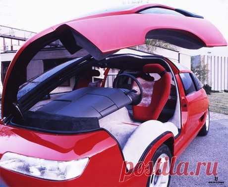 Концепт Bertone Lamborghini Genesis 1988 года . Тут забавно !!!
