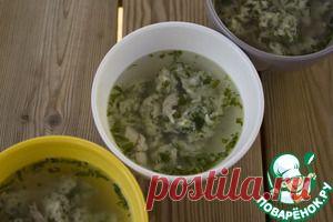 Потрясающий суп с ароматными клецками - кулинарный рецепт