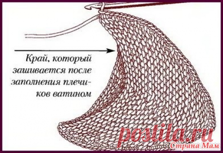 Подплечники для вязанных изделий