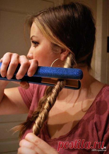 Как сделать КРУПНЫЕ локоны за 3 минуты и всего за 2 шага?