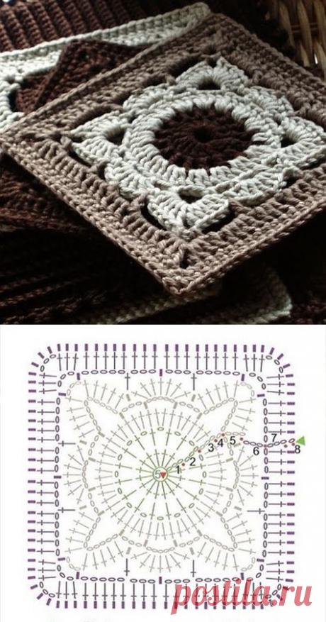 вязаные наволочки на подушки крючком