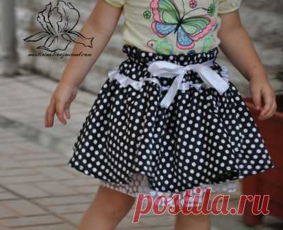 Шьем юбку с фатиновым подъюбником