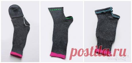 Очень полезные вещи из пары носков