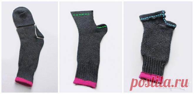 Очень полезные вещи из пары носков