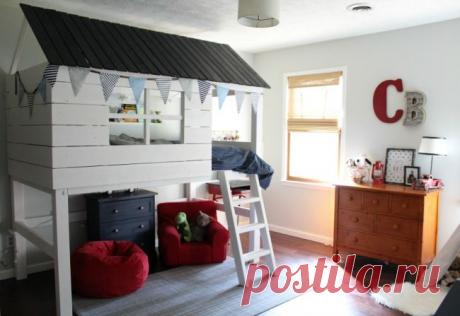 Как сделать детскую кровать мечты своими руками — ОчУмелые ручки