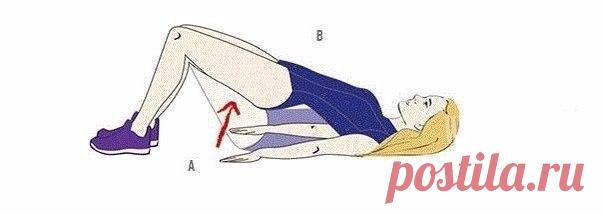 Простая тренировка, чтобы похудеть к лету! Выполняйте по 16-20 повторений каждого упражнения