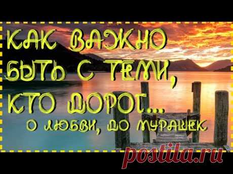 Очень душевный и мудрый стих о любви "Не ищите поводов для встречи" Алина Бондарева Читает Л. Юдин