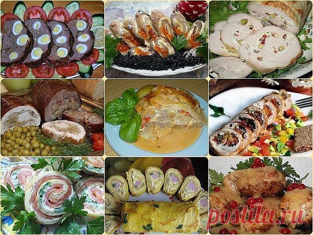 11 вкусных рулетов