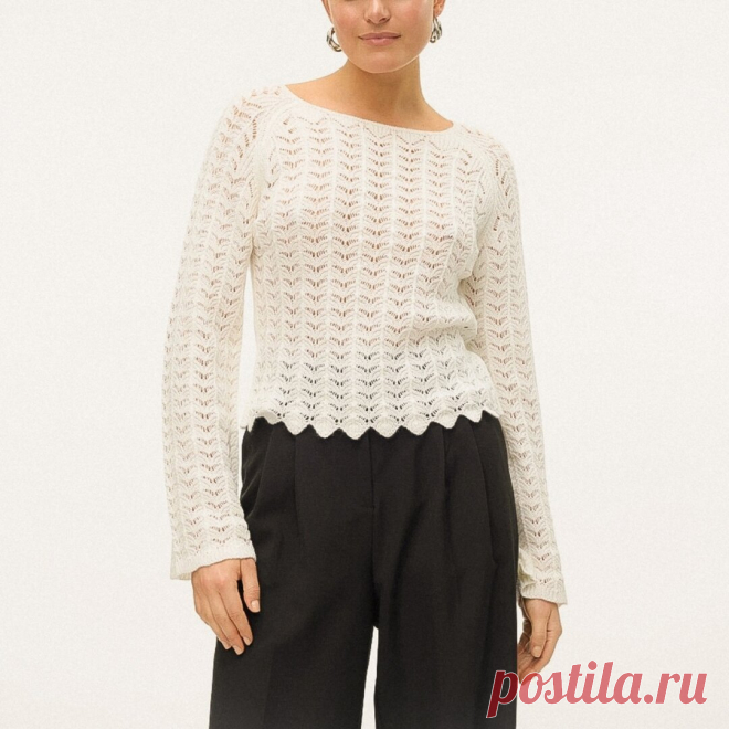 Вязание от бренда Vero Moda. Модели, которые можно повторить на спицах: 4 новинки +схемы узоров | Вяжем вместе! | Дзен