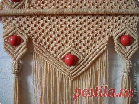 МАКРАМЕ - ПАННО - 2019 / Macrame - PANEL / Makramee - PANEL / Macrame - PANNELLO