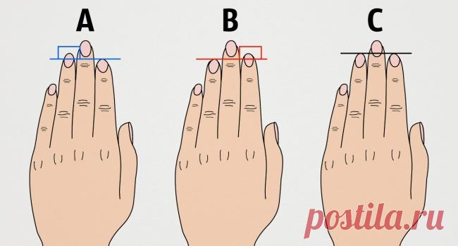 Вот что длина пальцев руки говорит о вашем характере