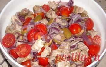 Салат Итальянский мясной. - праздничные рецепты с фото на e-salat.ru