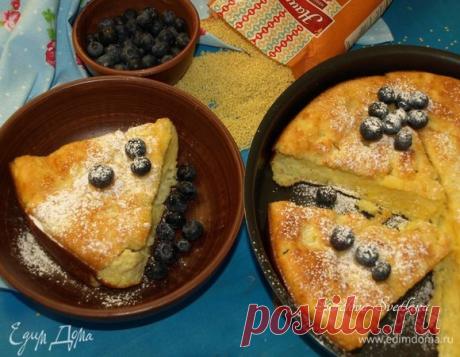 Старорусская драчена. Ингредиенты: пшено, простокваша, яйца куриные