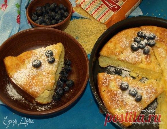 Старорусская драчена. Ингредиенты: пшено, простокваша, яйца куриные