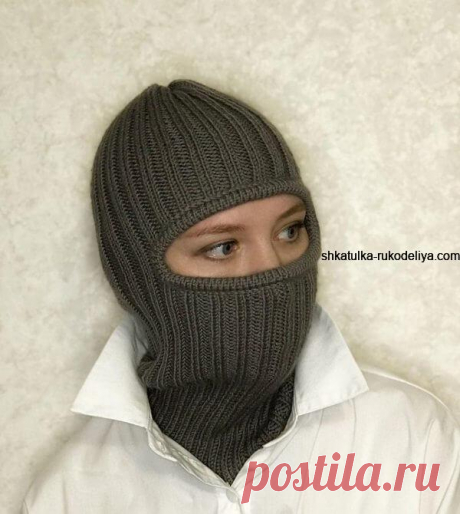 Как связать балаклаву новичку Балаклава связать спицами + МК