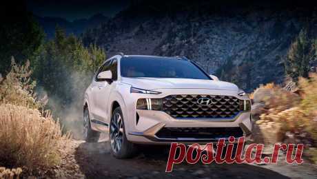 Hyundai Santa Fe Calligraphy 2021: салон, оснащение, характеристики