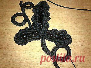 МК №1: Лист в технике ирландского кружева . - Ярмарка Мастеров - ручная работа, handmade