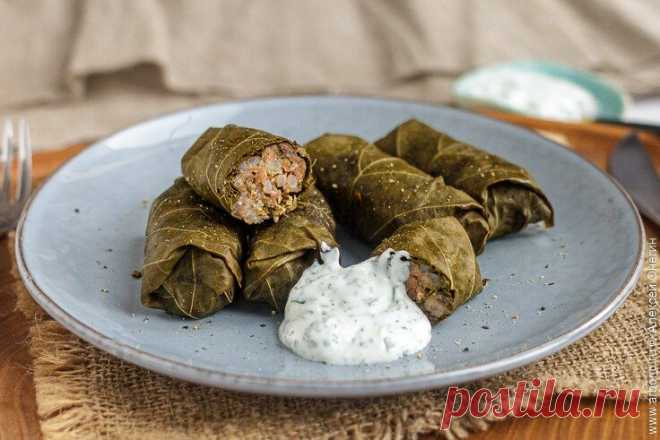 Долма в виноградных листьях | Алексей Онегин 🥘 Кулинарный исследователь | Дзен