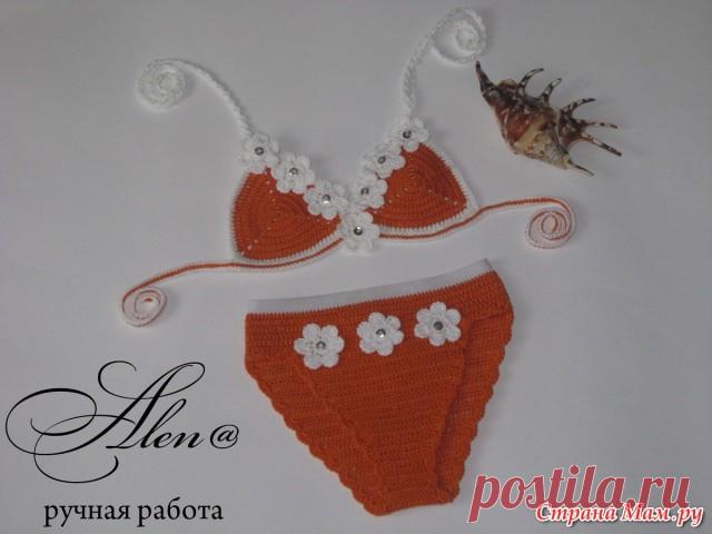 Вязание купальника для девочки