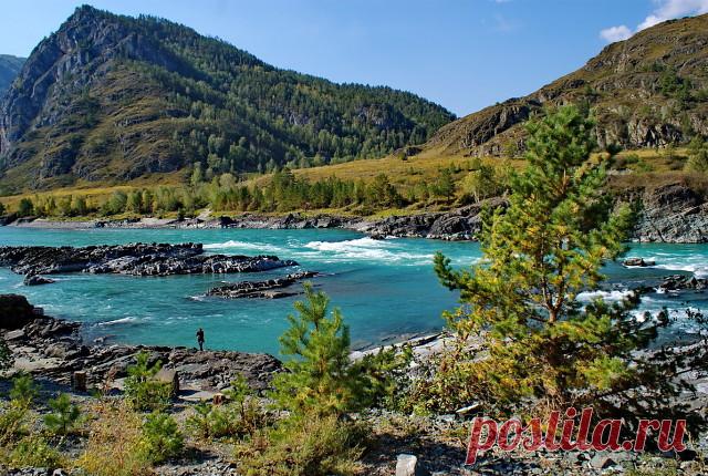 РЕКА КАТУНЬ (ИЛИ КАК ЕЁ ЕЩЕ НАЗЫВАЮТ БИРЮЗОВАЯ КАТУНЬ)