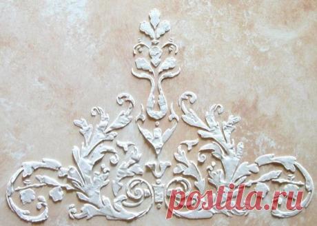 Изготовление трафарета для росписи и декора стен: больших размеров, цветы, рисунки