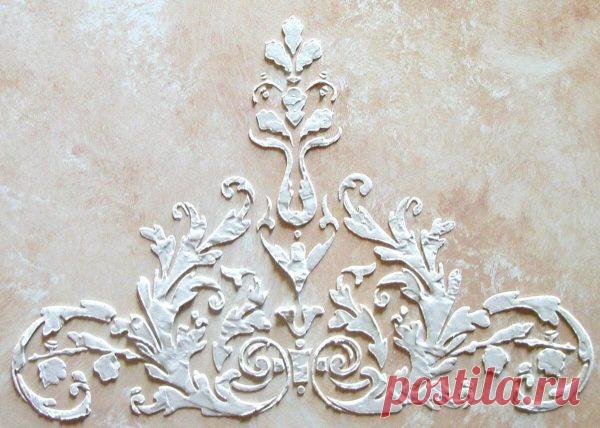 Изготовление трафарета для росписи и декора стен: больших размеров, цветы, рисунки