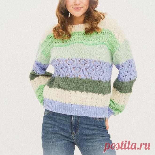 Джемперы от бренда, которые можно связать самостоятельно: 4 новинки Vero Moda +схемы вязания узоров | Вяжем вместе! | Дзен