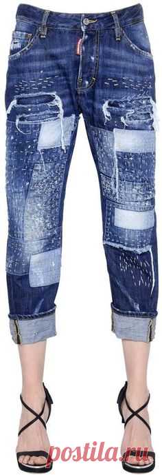 Креативные джинсы пэчворк (подборка) / Переделка джинсов / ВТОРАЯ УЛИЦА