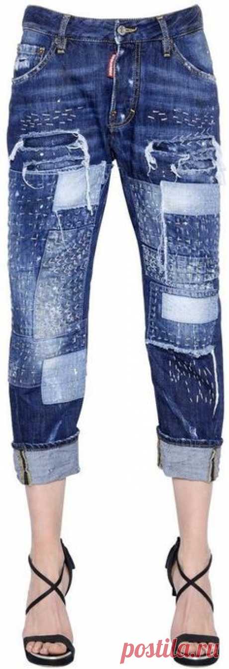 Креативные джинсы пэчворк (подборка) / Переделка джинсов / ВТОРАЯ УЛИЦА