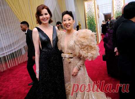 Джина Дэвис и Сандра О