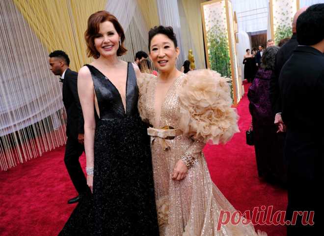 Джина Дэвис и Сандра О