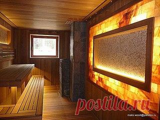 Сауна 

Cауна в загородном доме. Материал отделки канадский кедр и термоабаш. Панно из срезов можжевельника и гималайской соли.